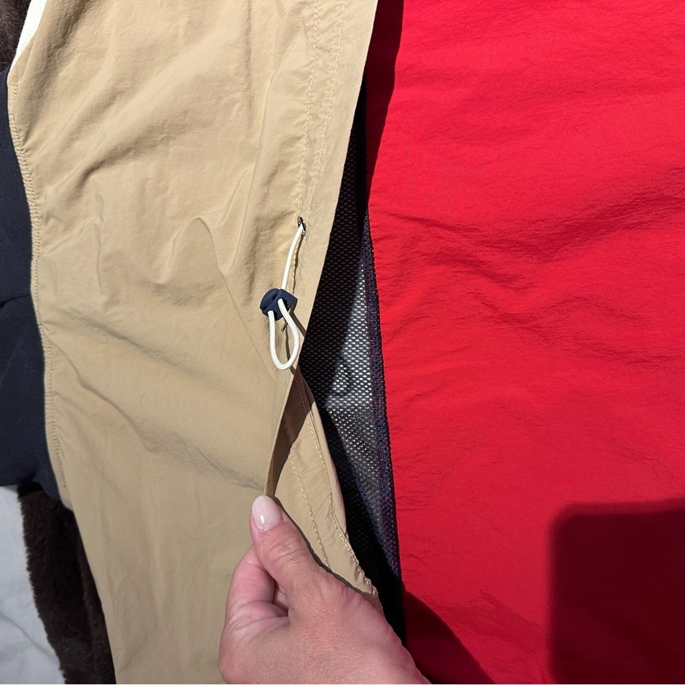 Kith / Columbia collab hoodie - Cream, Tan, Red - Picture 4 of 6